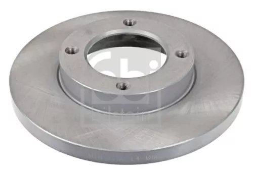 2x Febi Front Solid Brake Disc For Daihatsu Piaggio Hijet Porter