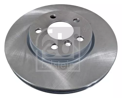 2x Febi Front Internally Vented Brake Disc For Bmw Mini 2 Mini Mini Clubma