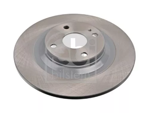 2x Febi Rear Solid Brake Disc For Mazda Mx-5