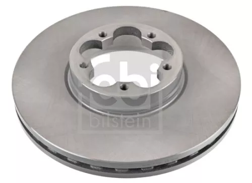 2x Febi Front Internally Vented Brake Disc For Ford Transit