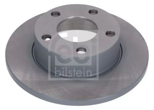 2x Febi Rear Solid Brake Disc For Audi 100 200 A8