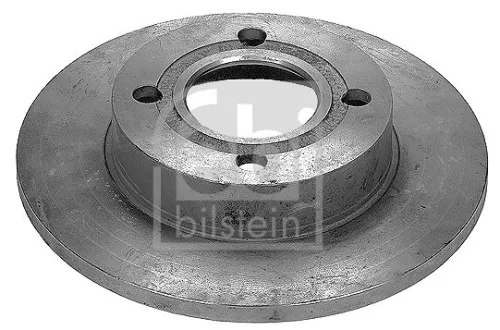 2x Febi Rear Solid Brake Disc For Audi 80 90 Coupe