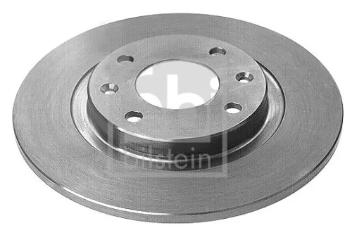 2x Febi Front Solid Brake Disc For Citroën Peugeot 405 Bx