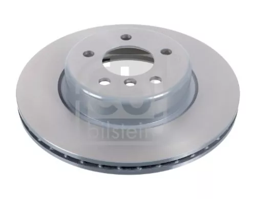 2x Febi Front Internally Vented Brake Disc For Bmw 5