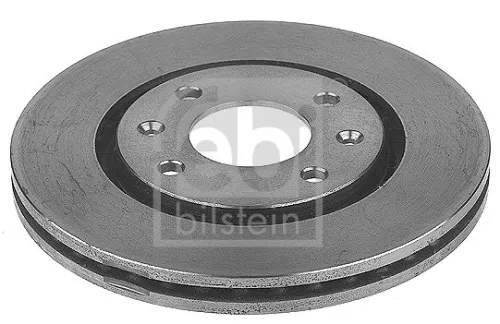 2x Febi Front Internally Vented Brake Disc For Peugeot 406