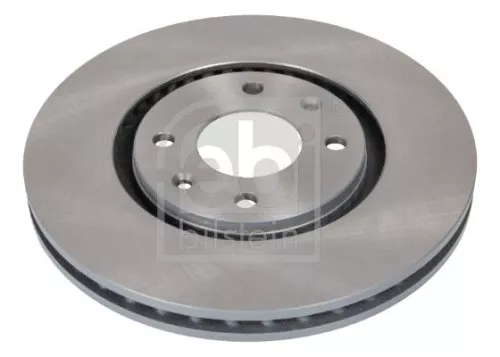 2x Febi Front Internally Vented Brake Disc For Citroën Peugeot 406 Xantia