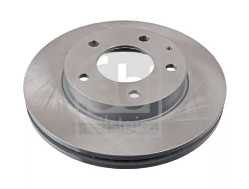 2x Febi Front Internally Vented Brake Disc For Ford Usa Mazda 323 F 323 S 