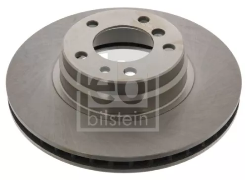 2x Febi Front Vented Brake Discs Fits Bmw 7 Series 316mm