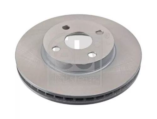 2x Febi Front Internally Vented Brake Disc For Toyota Corolla