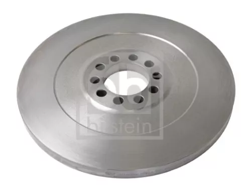 2x Febi Front Rear Solid Brake Disc For Mercedes-benz Unimog