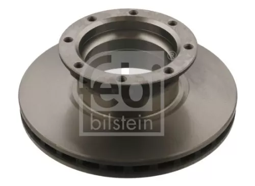 2x Febi Rear Internally Vented Brake Disc For Mercedes-benz Atego Atego 2