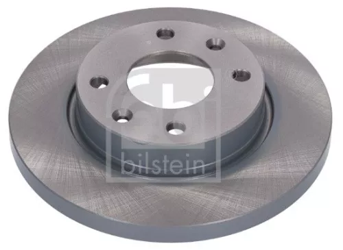 2x Febi Front Solid Brake Disc For Citroën Peugeot 206 206 Van 206+ 306 Xs