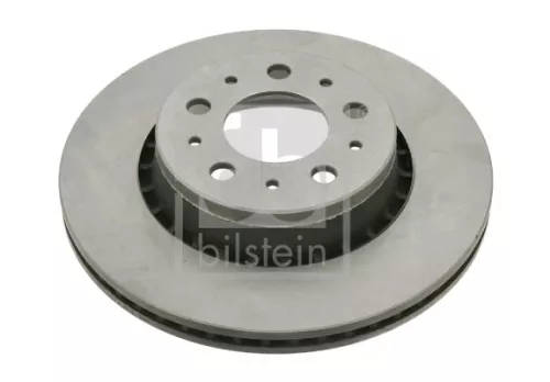 2x Febi Front Internally Vented Brake Disc For Volvo 740 760 780 940 960