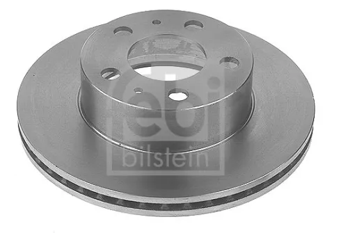 2x Febi Front Internally Vented Brake Disc For Volvo 240 260