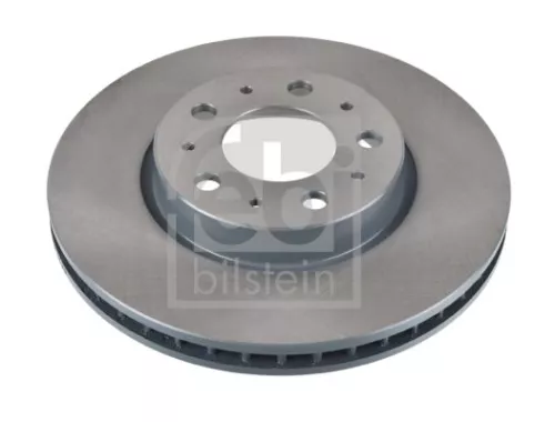 2x Febi Front Internally Vented Brake Disc For Volvo 850 940 960 C70 S70 S