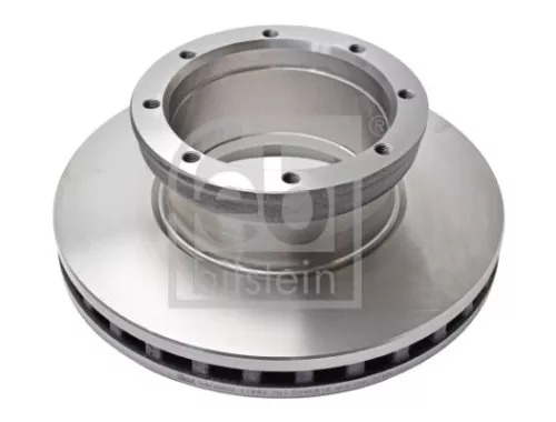 2x Febi Rear Internally Vented Brake Disc For Mercedes-benz Atego Atego 2