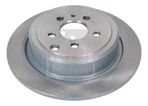 2x Febi Rear Solid Brake Disc For Citroën Fiat Lancia Peugeot 806 Evasion 