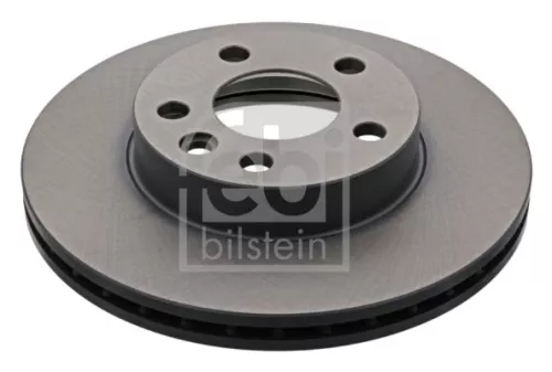 2x Febi Front Internally Vented Brake Disc For Vw California Transporter