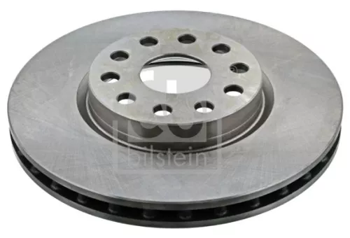 2x Febi Front Internally Vented Brake Disc For Alfa Romeo Lancia 166 Kappa