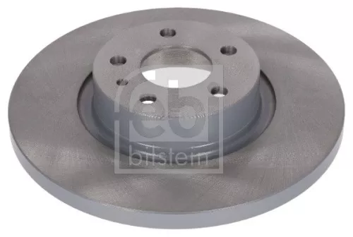 2x Febi Front Solid Brake Disc For Alfa Romeo 147 156