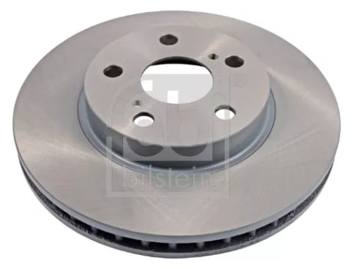 2x Febi Front Internally Vented Brake Disc For Toyota Allion Caldina Carin