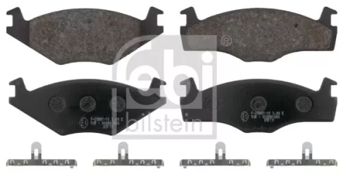 Febi Front Brake Pad Set For Seat Vw Cordoba Golf Ibiza Jett