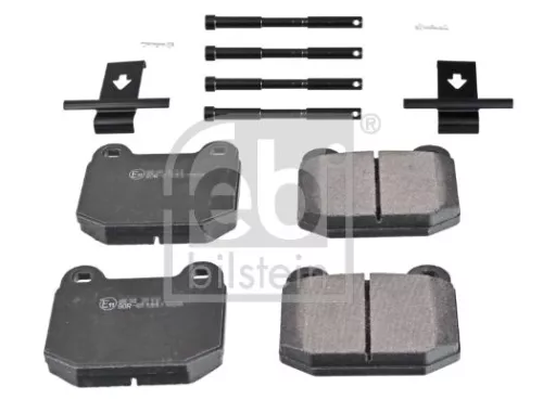 Febi Front Brake Pad Set For Opel Vauxhall Speedster Vx220