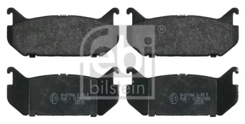 Febi Rear Brake Pad Set For Ford Usa Mazda 626 Mx-6 Probe Xe