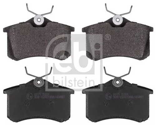 Febi Rear Brake Pad Set For Audi Citroën Ds Fiat Ford Lancia
