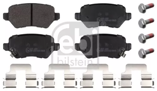 Febi Rear Brake Pad Set For Kia Opel Vauxhall Astra Astra G 