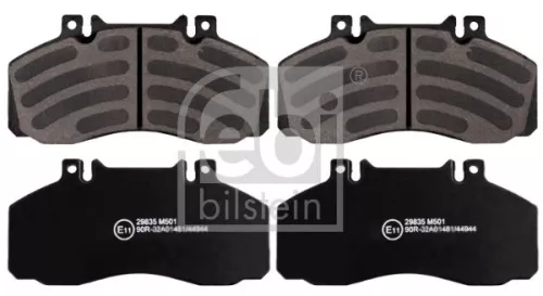 Febi Front Rear Brake Pad Set For Mercedes-benz T2/ln1 Vario