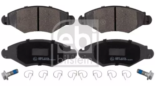 Febi Front Brake Pad Set For Citroën Peugeot 206 206 Van 206