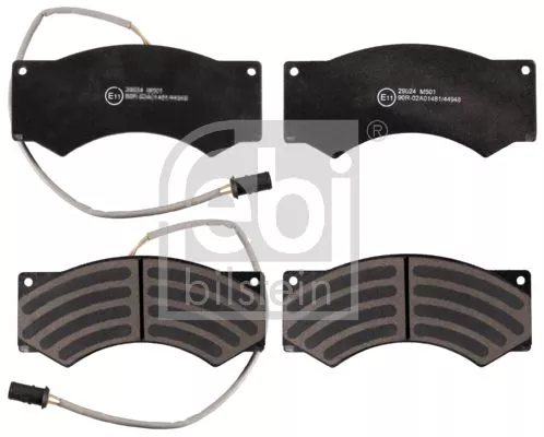 Febi Front Brake Pad Set For Iveco Zeta