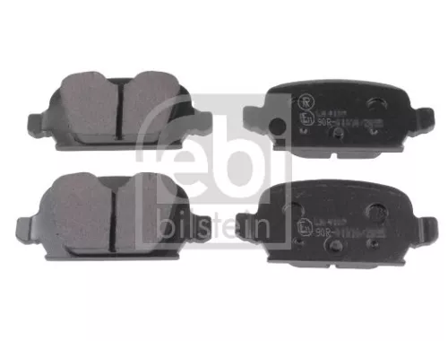 Febi Rear Brake Pad Set For Opel Vauxhall Corsa Corsavan Tig