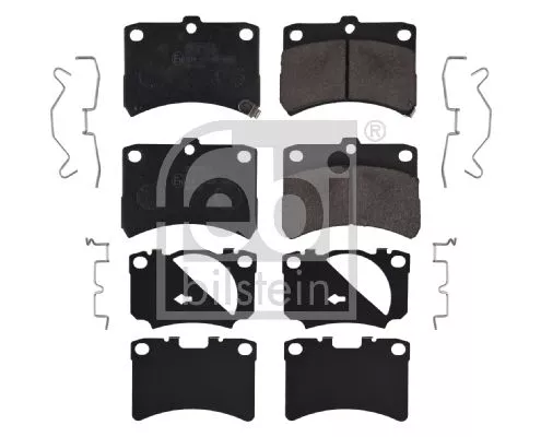 Febi Front Brake Pad Set For Daihatsu Perodua Cuore Kelisa