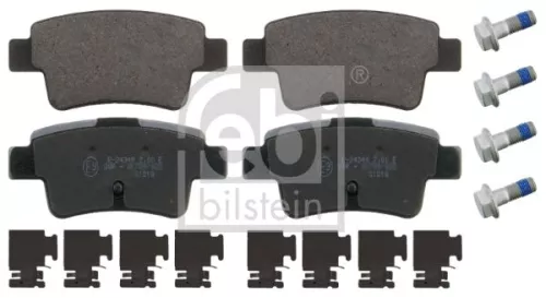 Febi Rear Brake Pad Set For Abarth Fiat Opel Vauxhall Combo 