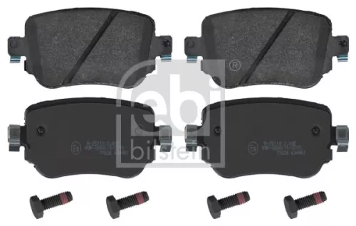 Febi Rear Brake Pad Set For Audi Seat Skoda Vw A1 Alhambra C