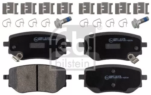 Febi Rear Brake Pad Set For Mercedes-benz Nissan Renault Ala