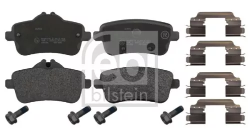Febi Rear Brake Pad Set For Mercedes-benz A-class Cla Gl-cla