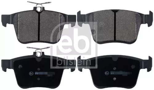 Febi Rear Brake Pad Set For Audi Seat Skoda Vw Vw (Svw) A3 A