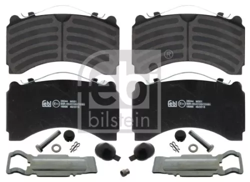 Febi Rear Brake Pad Set For Mercedes-benz Actros Actros Mp2 