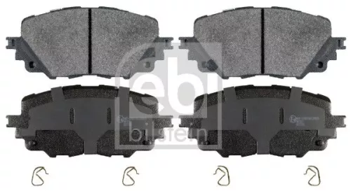 Febi Front Brake Pad Set For Abarth Fiat Mazda 124 Mx-5 Mx-5