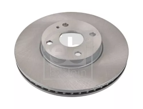 2x Febi Front Internally Vented Brake Disc For Mazda 2 Mx-5 Mx-5 Rf