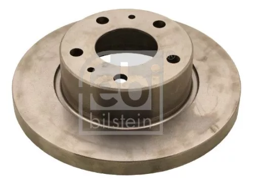 2x Febi Front Solid Brake Disc For Iveco Daily