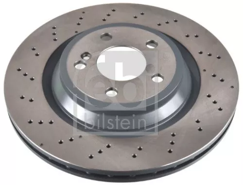 FEBI BILSTEIN FEBI BILSTEIN 174736 2x Febi Rear Perforated/vented Brake Disc For Mercedes-benz Sl 