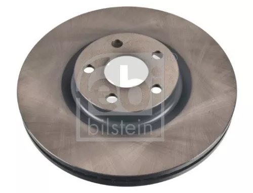2x Febi Front Vented Brake Disc For Ford Galaxy S-max