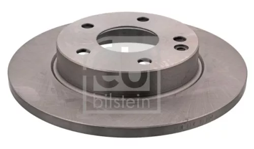 2x Febi Front Solid Brake Disc For Mercedes-benz A-class