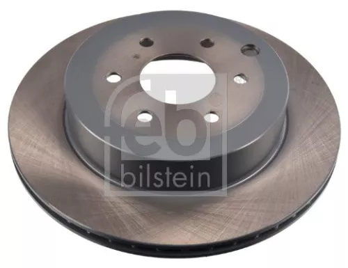 2x Febi Rear Internally Vented Brake Disc For Mercedes-benz X-class