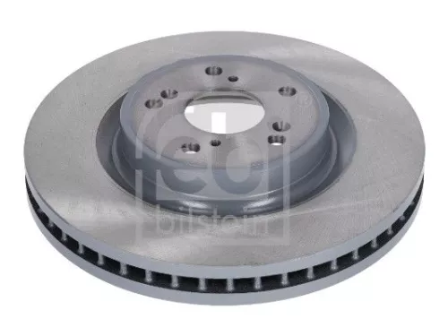 2x Febi Front Internally Vented Brake Disc For Honda Cr-v