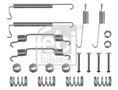 Febi Rear Brake Shoe Fitting Kit For Opel Vauxhall Astra Corsa Corsa